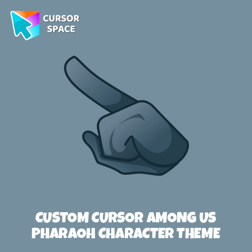 Custom Cursor Among Us Pharaoh Character Theme
